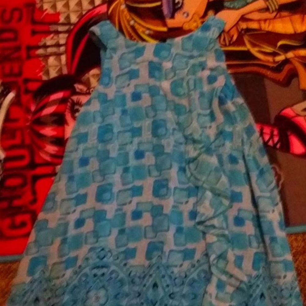 Blue Summer kids dress